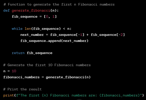 Python example